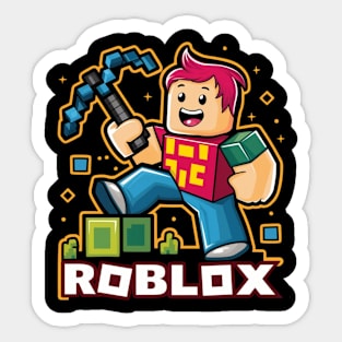 Roblox Kids - Boy and Girl Sticker